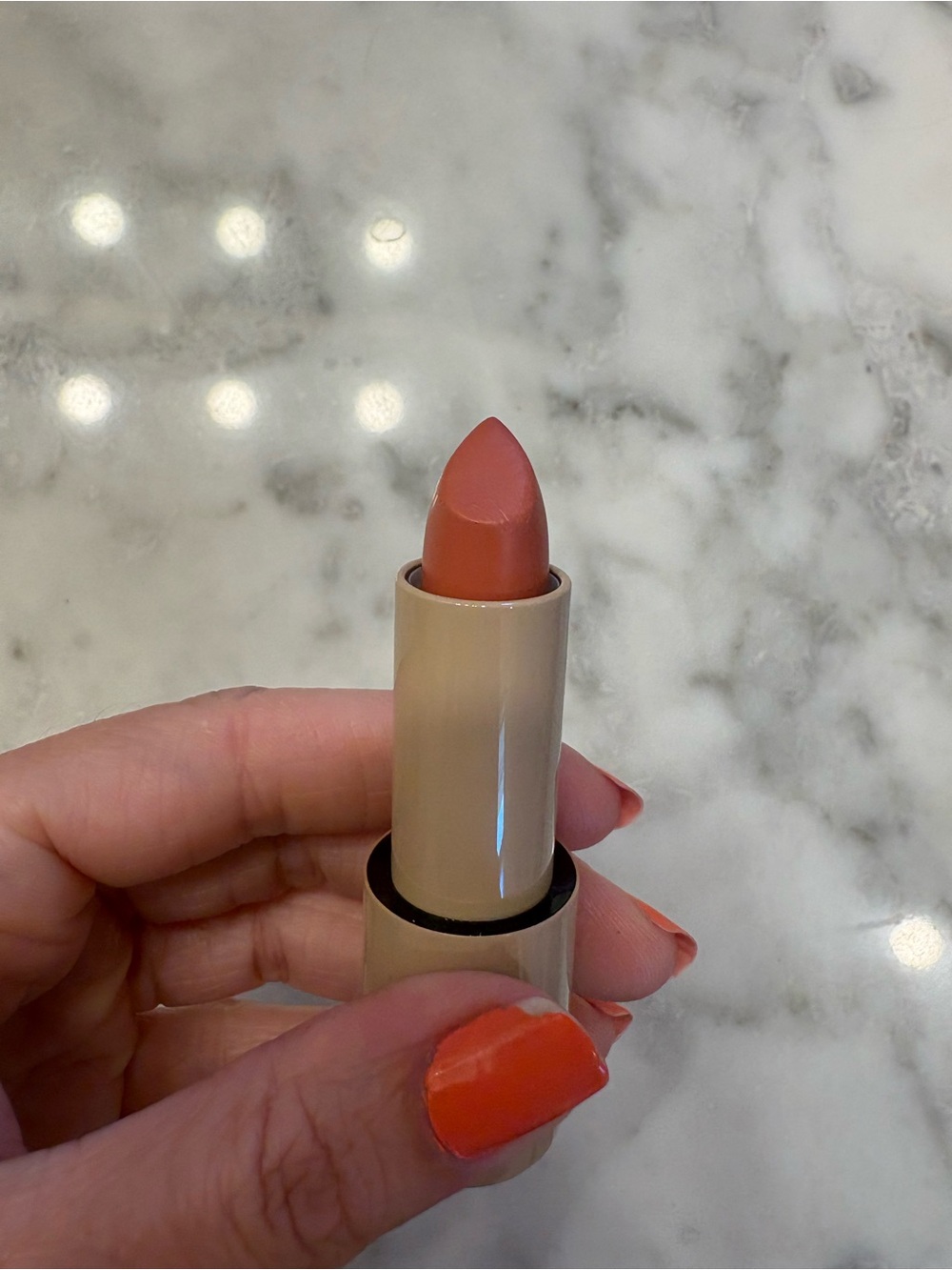 No Makeup Makeup Crème Lipstick Peach 1